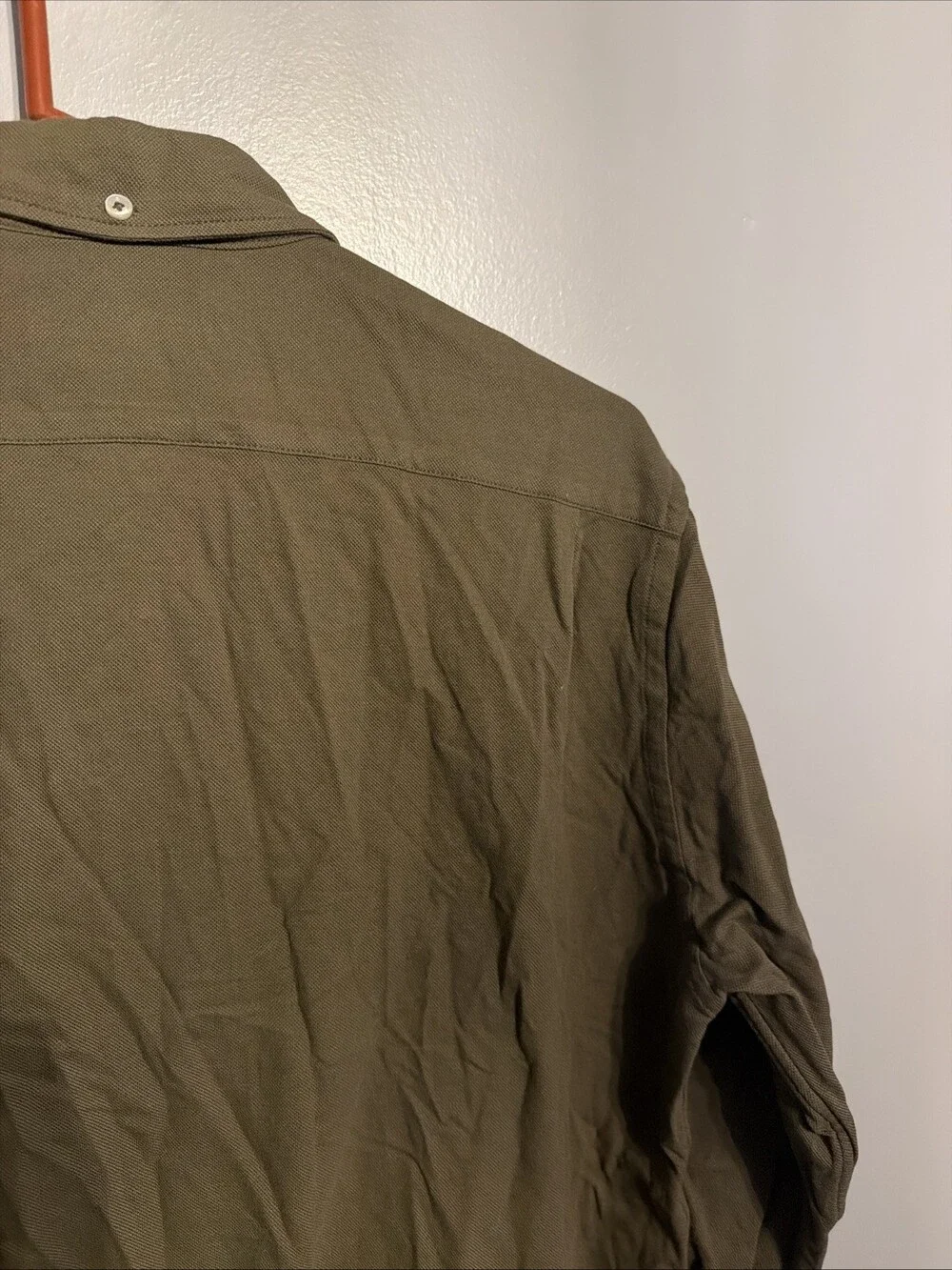 Buck Mason Men’s Large Ranger Campus Knit Oxford Button Down Shirt